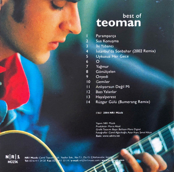 Teoman : Best Of Teoman (CD, Comp)