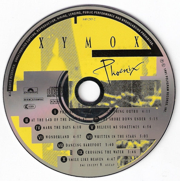Xymox : Phoenix (CD, Album)
