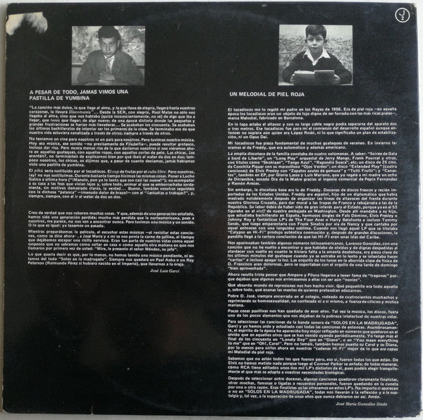 Various : Solos En La Madrugada (Banda Sonora Original De La Pelicula) (2xLP, Comp, Gat)