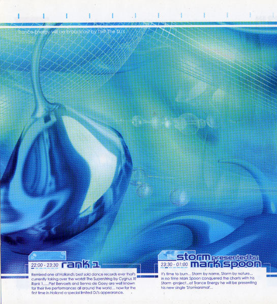 Various : Trance Energy - Prepare To Dance Feb 17th, 2001 (CD, Ltd, Mixed, Promo)