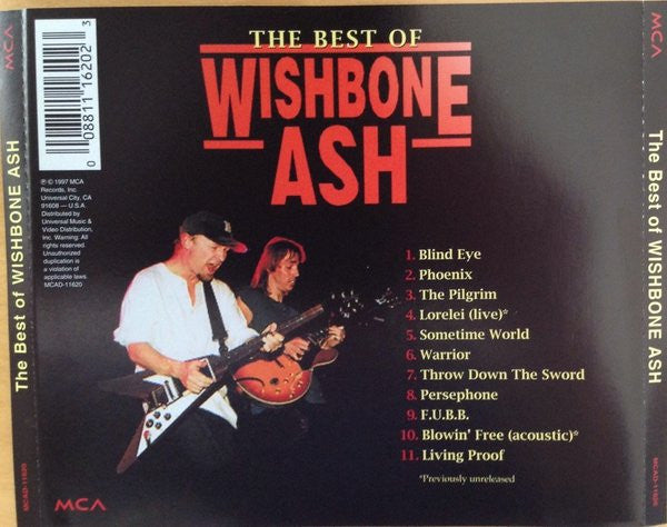 Wishbone Ash : The Best Of Wishbone Ash (CD, Comp, RM)