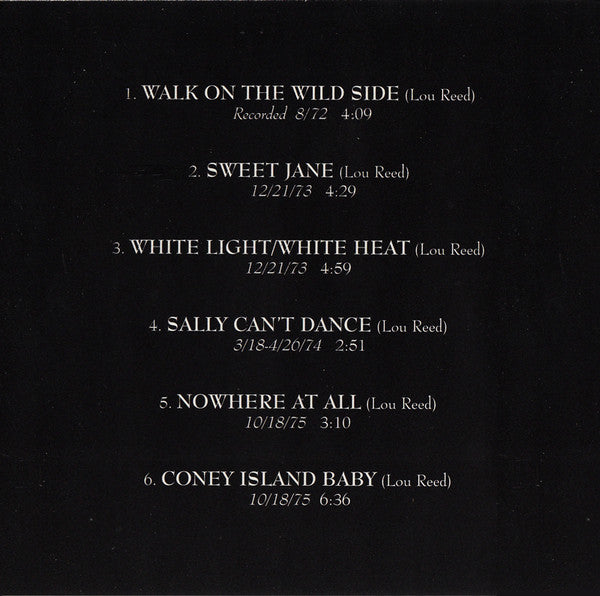 Lou Reed : Walk On The Wild Side & Other Hits (CD, Comp)