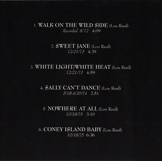Lou Reed : Walk On The Wild Side & Other Hits (CD, Comp)