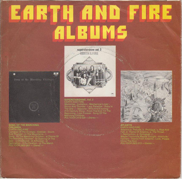 Earth And Fire : Love Of Life (7", Single)