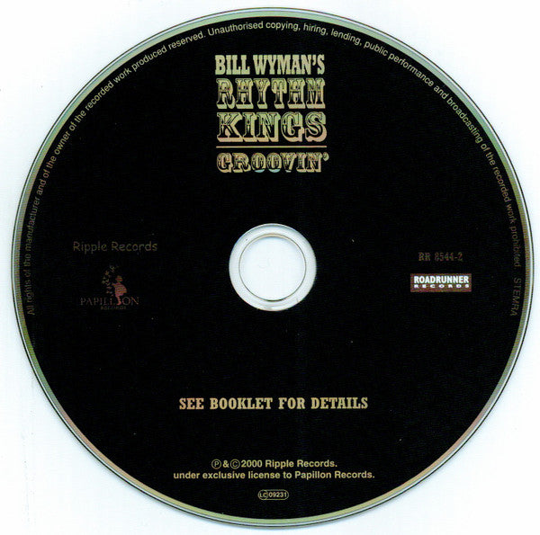 Bill Wyman's Rhythm Kings : Groovin' (CD, Album)