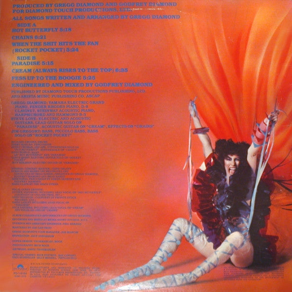 Gregg Diamond, Bionic Boogie : Hot Butterfly (LP, Album, Mis)