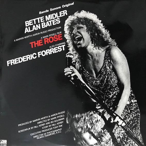 Bette Midler : The Rose - Banda Sonora Original (LP, Album)