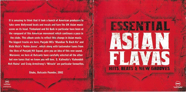 Various : Essential Asian Flavas (Hits, Beats & New Grooves) (CD, Comp)