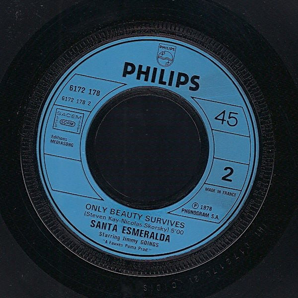 Santa Esmeralda : Learning The Game (7", Single, RE)