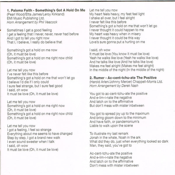 Jools Holland And His Rhythm & Blues Orchestra : The Golden Age Of Song (CD, Album, War)