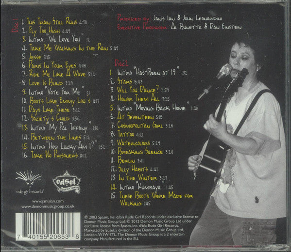 Janis Ian : Live (Working Without A Net)  (2xCD, Comp, RE)