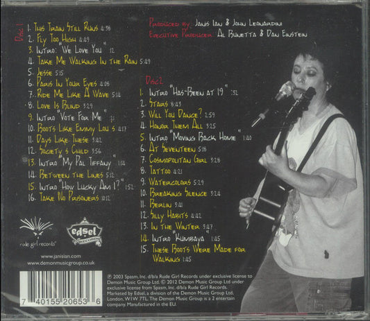 Janis Ian : Live (Working Without A Net)  (2xCD, Comp, RE)