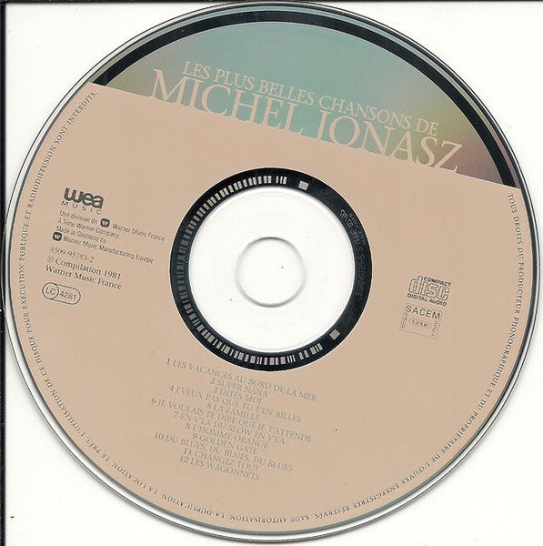 Michel Jonasz : Les Plus Belles Chansons De Michel Jonasz (CD, Comp, RE)