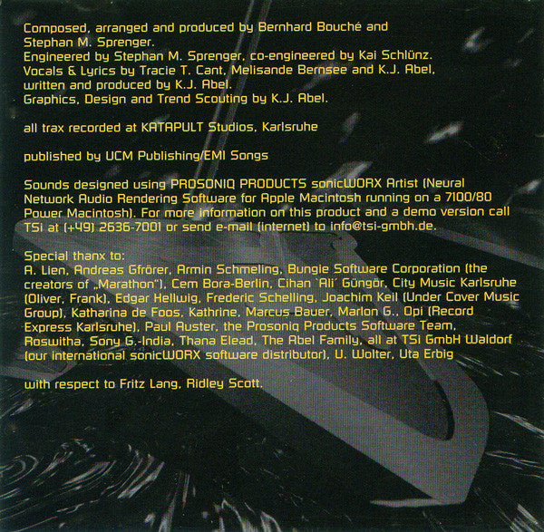 Faust Project : ...The Residents Of Cyberia (CD, Album)