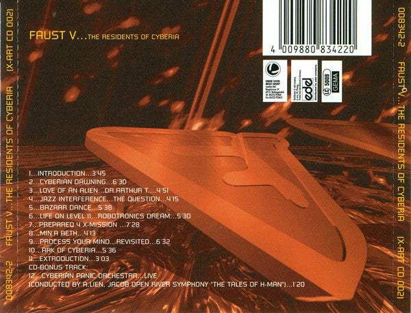 Faust Project : ...The Residents Of Cyberia (CD, Album)