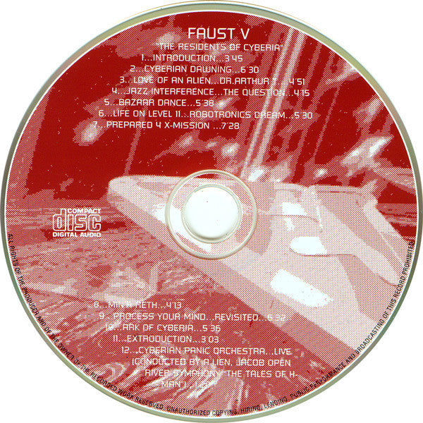 Faust Project : ...The Residents Of Cyberia (CD, Album)