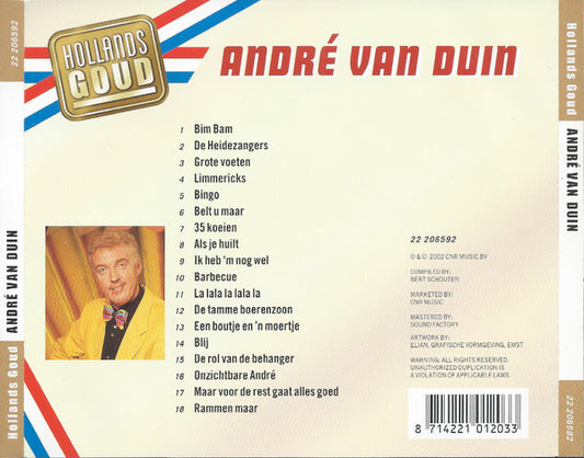André van Duin : André Van Duin (CD, Comp)
