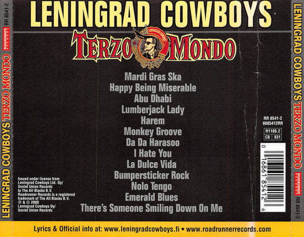 Leningrad Cowboys : Terzo Mondo (CD, Album, Enh)