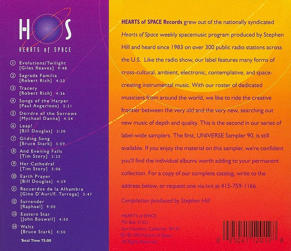 Various : Universe Sampler 92 (CD, Smplr)