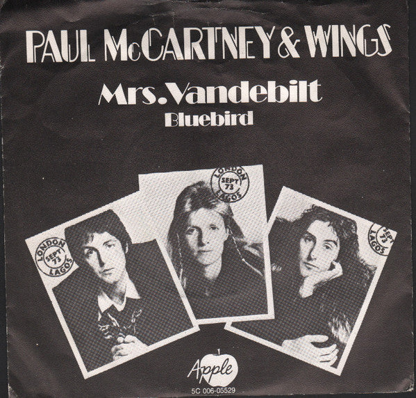 Wings (2) : Mrs. Vandebilt (7", Single)