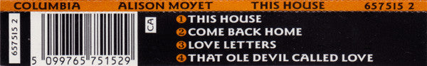 Alison Moyet : This House (CD, Single)