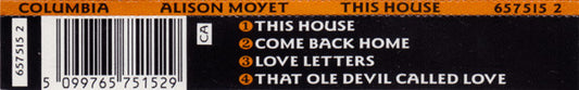 Alison Moyet : This House (CD, Single)