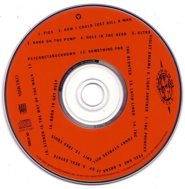 Cypress Hill : Cypress Hill (CD, Album, RE)