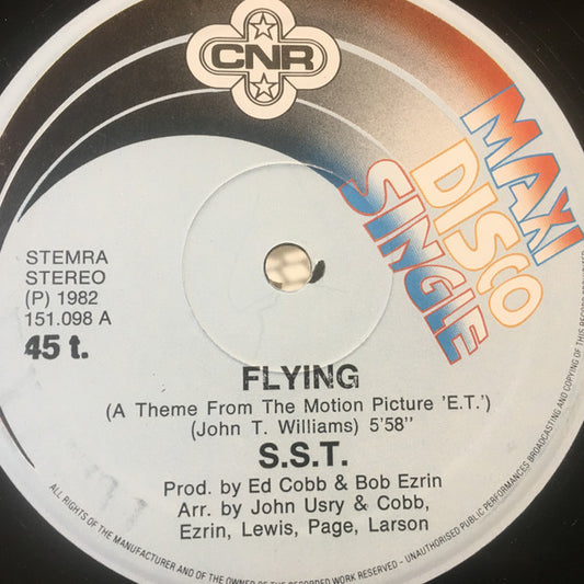 S.S.T. (2) : Flying (Theme From E.T.) (12")