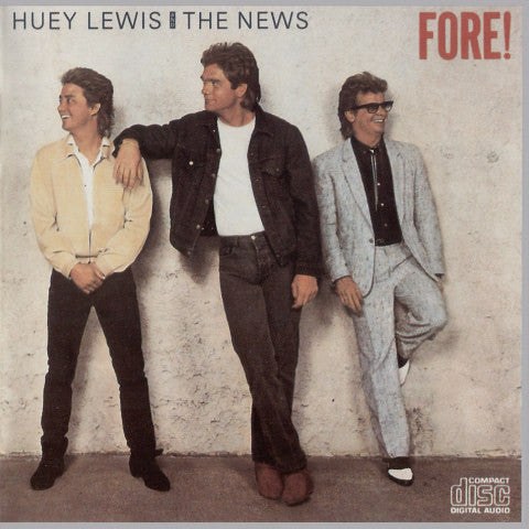 Huey Lewis & The News : Fore! (CD, Album, EMI)