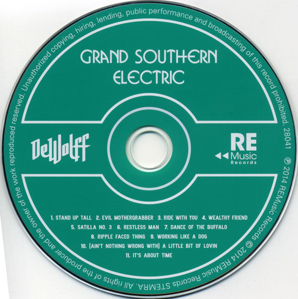 DeWolff : Grand Southern Electric (CD, Album, Dig)