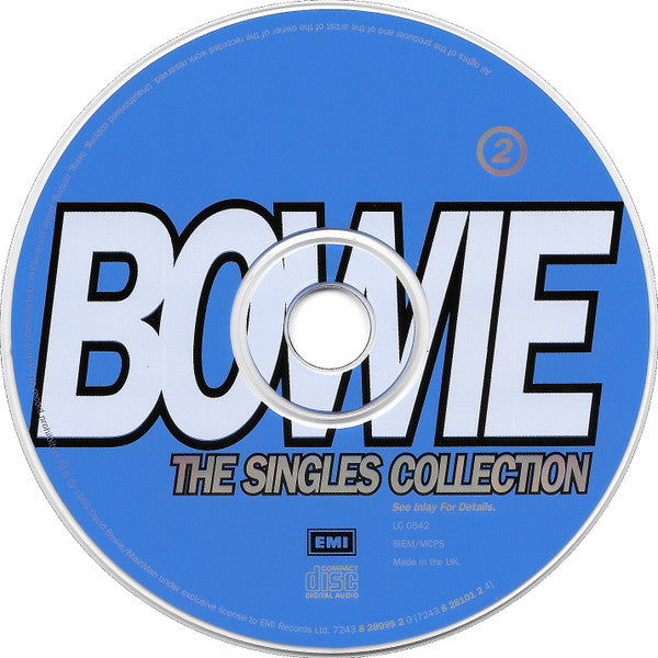 David Bowie : The Singles Collection (2xCD, Comp, RM, RP)