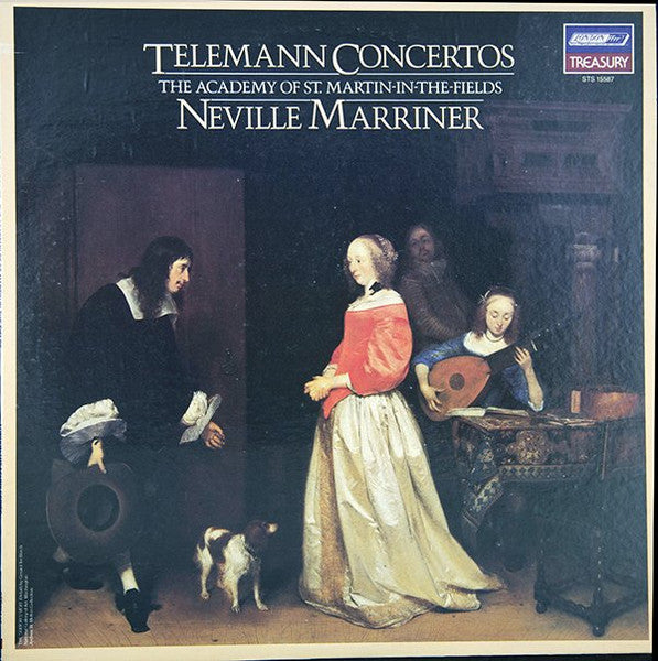 Neville Marriner* • The Academy Of St. Martin-in-the-Fields : Telemann Concertos (LP, Comp)