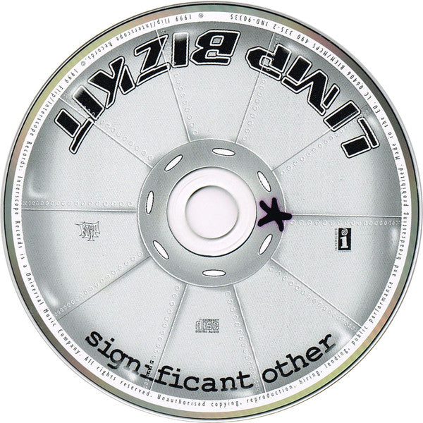 Limp Bizkit : Significant Other (CD, Album, Enh)