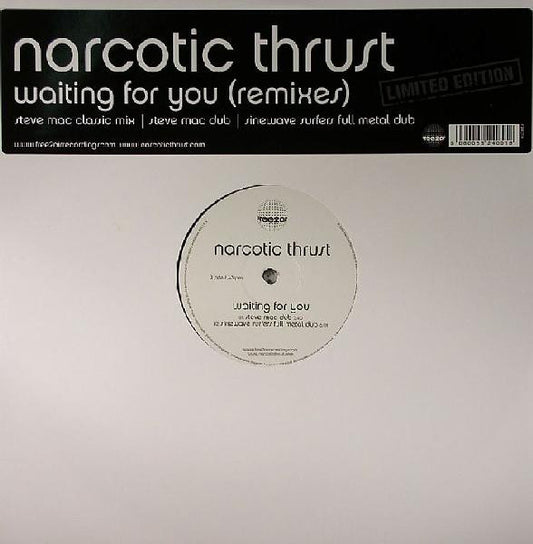 Narcotic Thrust : Waiting For You (Remixes) (12", Ltd)