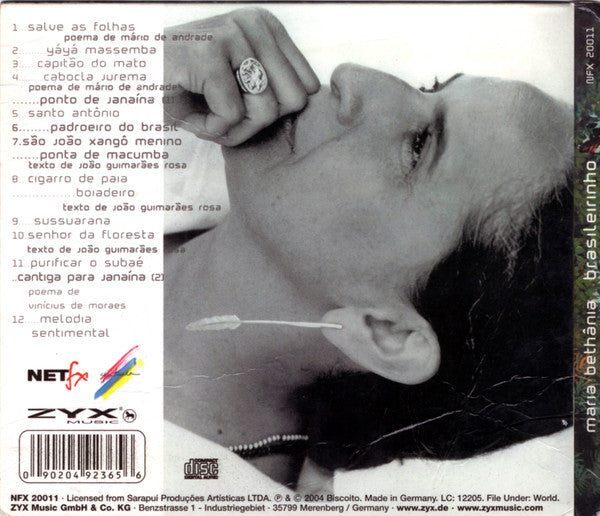 Maria Bethânia : Brasileirinho (CD, Album)