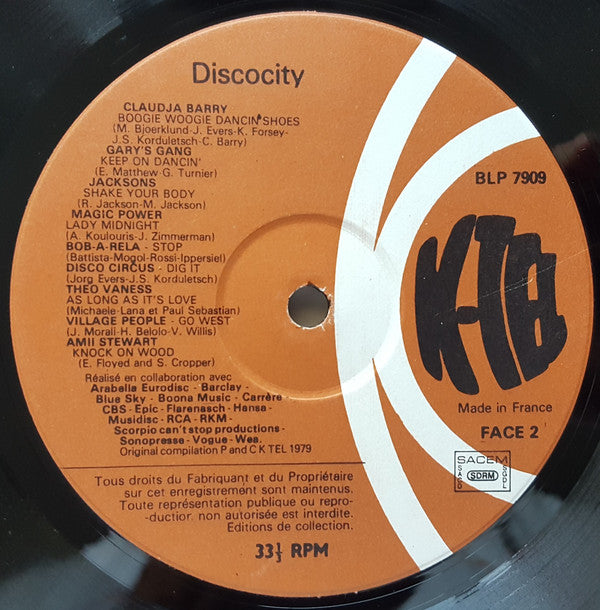 Various : Discocity (By The Sea) (LP, Comp, Mixed)
