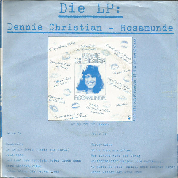 Dennie Christian : Habe Ich Dich Heute Nacht Verloren (7", Single)