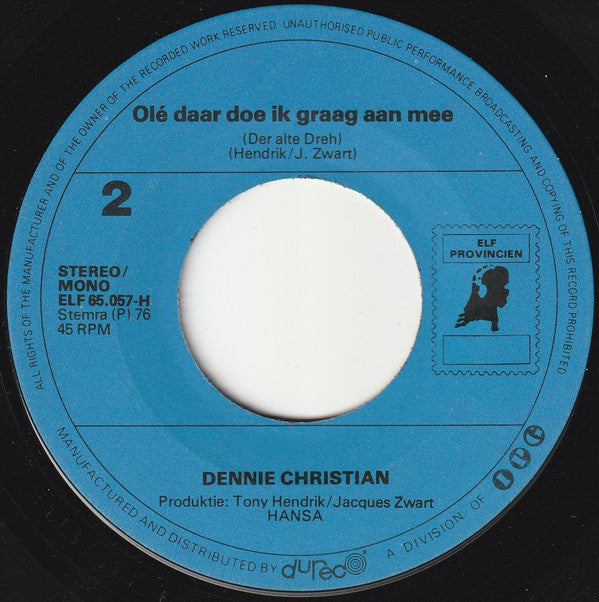 Dennie Christian : Besame Mucho (7", Single)