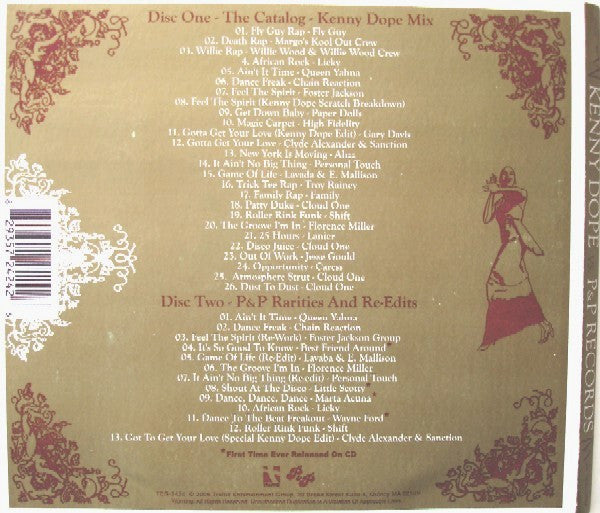 Kenny "Dope" Gonzalez : Kenny Dope Vs. P&P Records (CD, Mixed + CD, Comp)
