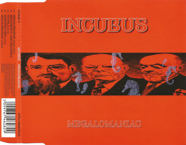 Incubus (2) : Megalomaniac (CD, Maxi, Enh)