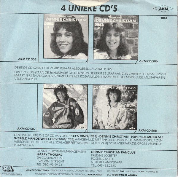Dennie Christian : Susan (7", Single)