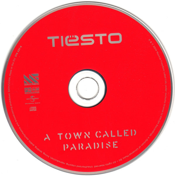 DJ Tiësto : A Town Called Paradise (CD, Album)