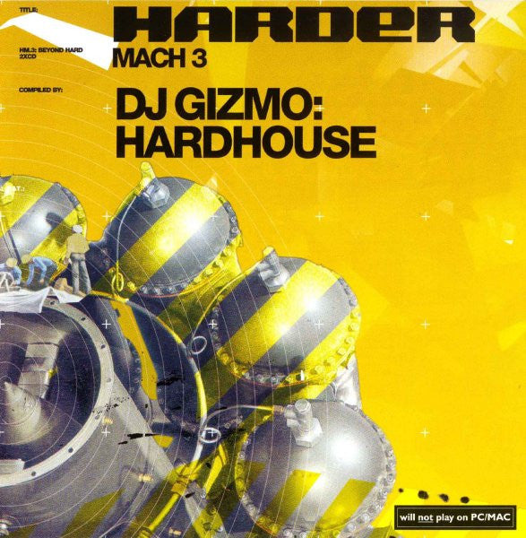 DJ Gizmo : Harder Mach 3 (2xCD, Comp, Mixed)