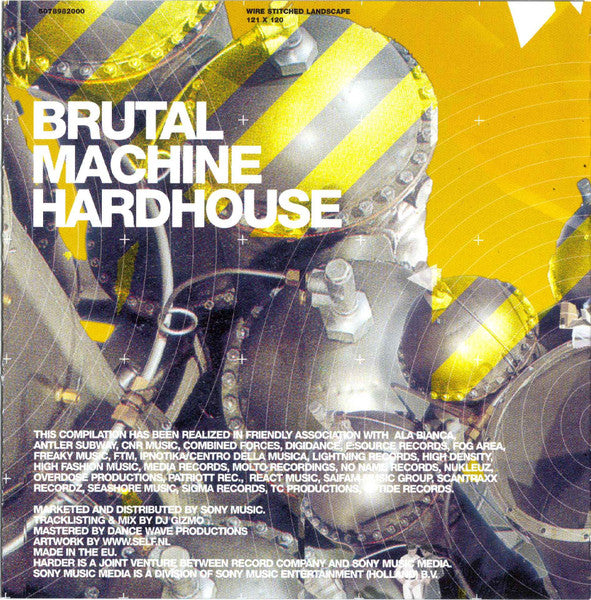 DJ Gizmo : Harder Mach 3 (2xCD, Comp, Mixed)