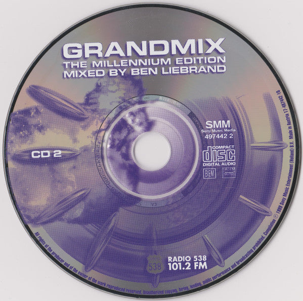 Ben Liebrand : Grandmix - The Millennium Edition (3xCD, Mixed)