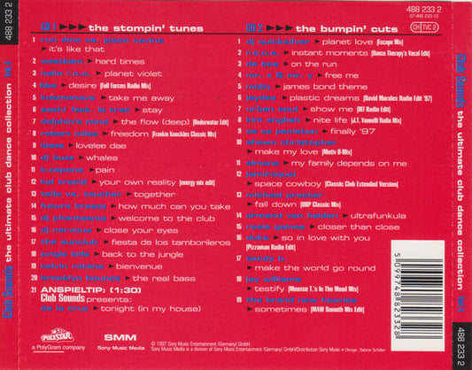 Various : Club Sounds Vol.4 - The Ultimate Club Dance Collection (2xCD, Comp)
