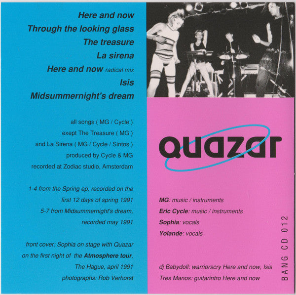 Quazar : Spring EP (CD, EP)