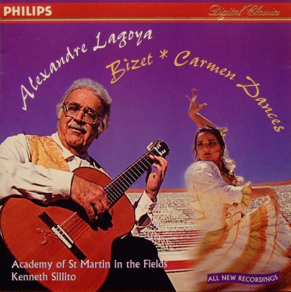 Alexandre Lagoya : Bizet * Carmen Dances (CD, Album)