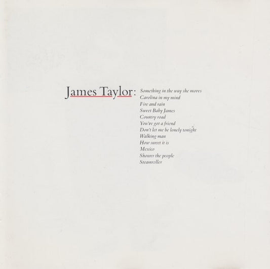 James Taylor (2) : Greatest Hits (CD, Comp, RP)