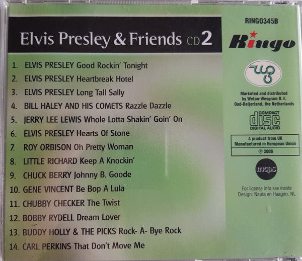 Various : Elvis Presley & Friends (3xCD, Comp, P/Unofficial)